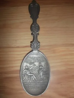 Pewter Spoon - Frieling Zinn (Vintage Made In Germany 19cm Good Condition) • £9.99