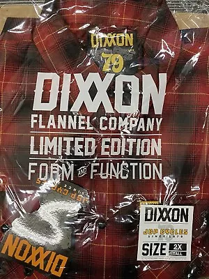 Dixxon J&p Cycles Flannel 2xlt Nib • $55