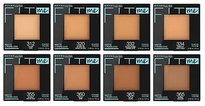 2 Pack Maybelline Fit Me Matte + Poreless Pressed Powder YOU CHOOSE • $14.99