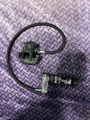 ScubaPro Mk25/D420 Regulator Used Good Condition Black With Chrome First Stage. • $700