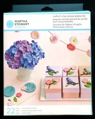 MARTHA STEWART - Crafter's Clay Nature Starter Kit 43-00001 • £7