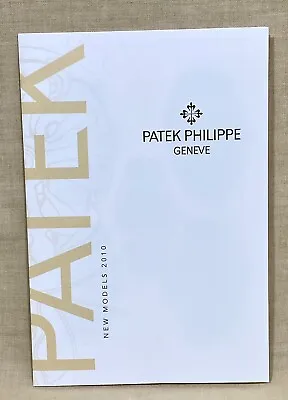 PATEK PHILIPPE 2010 Booklet New Models Catalogue 5980 5170 5396 5033 5159 6104 / • $113.65