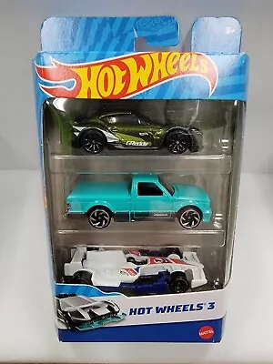 Hot Wheels 3 Pack New 2024 With Toyota Supra GReddy & GMC Syclone  • $8.49