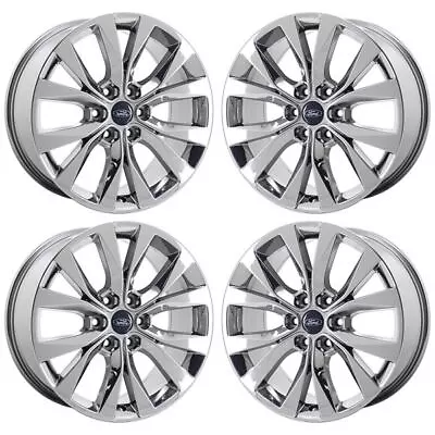 20  Ford F150 Pvd Bright Chrome Wheels-h Rims Factory Oem 10003 Exchange 2007... • $625.50