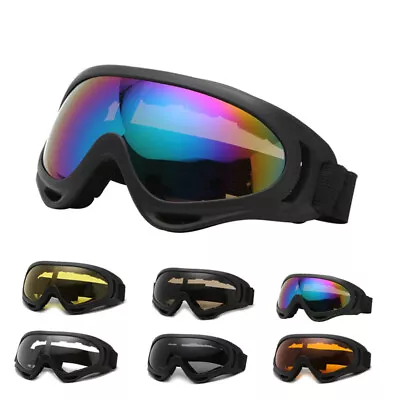 Motorcycle Motocross Racing Goggles MX MTB ATV UTV Dirt Bike Off Road Eyewear • $9.99