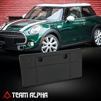 Fits 2011-2015 Mini Cooper Base Coupe Bumper License Plate Mounting Bracket Kit • $25.89