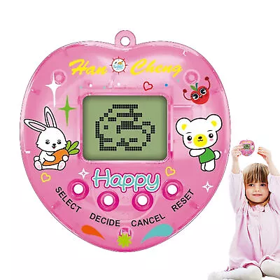 Kid Electronic Virtual Pet Toy Digital Pet Mini Game Machine Cyber E Pet Keychai • $11.43