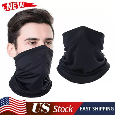 Neck Gaiter Bandana Face Mask Cover Balaclava Scarf Windproof For Motocycle Bike • $3.89