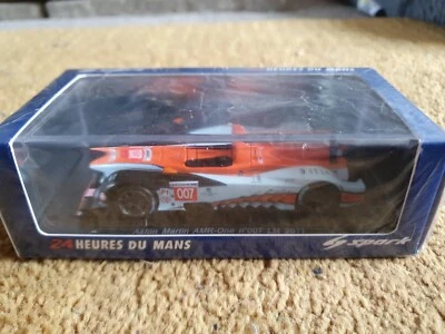 £45 • Buy S2536 Spark Diecast 1:43 Model Car Aston Martin AMR-One No007 LM 2011 Boxed