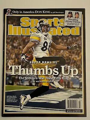 Sports Illustrated Feb 2006 Hines Ward MVP Steelers SuperBowl Newsstand/No Label • $9.99