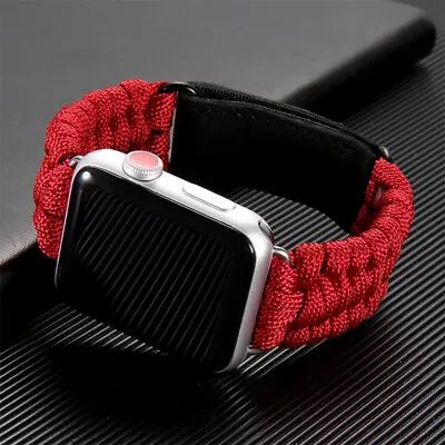 $18.99 • Buy Nylon Sport Strap Apple Watch Band  IWatch Series 7 SE 6 5 4 3 2 41/45mm 42/44mm