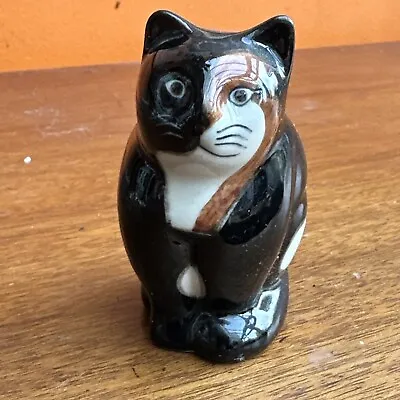 Quail Ceramics Emily Porcelain Tortoiseshell Cat Ornament Figurine  • £10