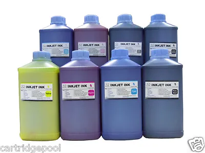 8 Qt Pigment ND® UltraColor Refill Ink For 4000 7600 9600 Wide Format Printer • $441.99