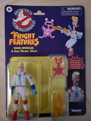 The Real Ghostbusters Egon Spengler And Soar Throat Ghost 5'' Action Figure *NEW • £22