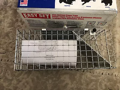 $25 • Buy New Havahart Easy Set Galvanized Steel 17 In. Small Animal Trap Model: 1083