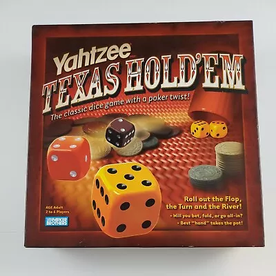 New Open Box Yahtzee Texas Hold'em Poker Dice Game SEALED Parker Brothers • $14.94