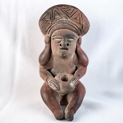 Pre-Maya Ancient Alien Symbolic Head Tula Hidalgo Stone Carving • $3000