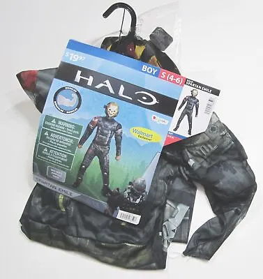 Halo SPARTAN EMILE Halloween Costume Boys Size Small 4-6 NEW • $19.90