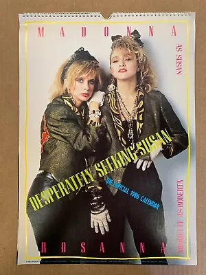 MADONNA - Desperately Seeking Susan 1986 Calendar • $50