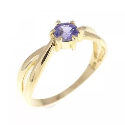 Authentic K18YG Tanzanite Ring  #260-005-774-5992 • $162.50
