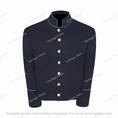 US  Civil War Navy Blue Shell Jacket With All PIPING Trim All Sizes ! • $112.05