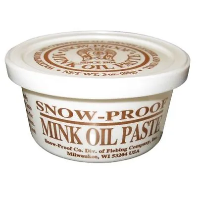 Fiebings Mink Oil Snow Proof Paste 3 Oz. • $8.79