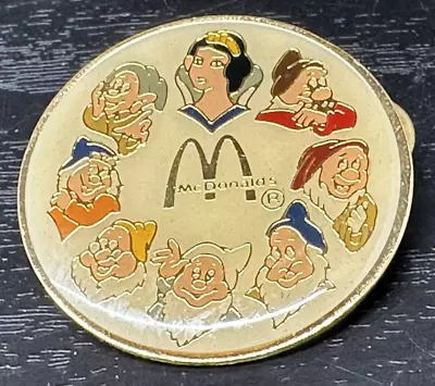 Vintage Snow White 7 Dwarves McDonald’s Disney Pin 1989 • $5.49