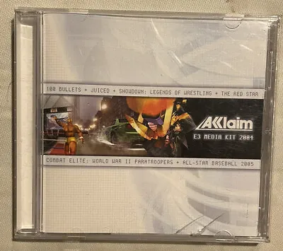 Acclaim E3 Media Kit Press 2004 Promo Disc Game Preview Akklaim Clean Rare CIB • $59.99