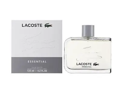 Lacoste Essential Pour Homme Eau De Toilette 125ml EDT Spray - Brand New • £35.95