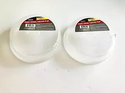 Cooking Concepts Microwave Plate Cover 10  Microwave Splatter Cover Clear 2pack • $11.99