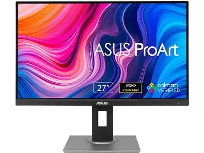 $280.99 • Buy ASUS ProArt Display PA278QV 27  WQHD 2560 X 1440 Professional Monitor, 100% SRGB