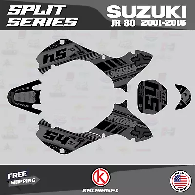 $144.77 • Buy Graphics Kit For SUZUKI JR80 (2001-2015) JR 80  Split-Smoke