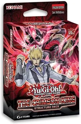 Yugioh The Crimson King Structure Deck Sealed 1st Edition • £11.20