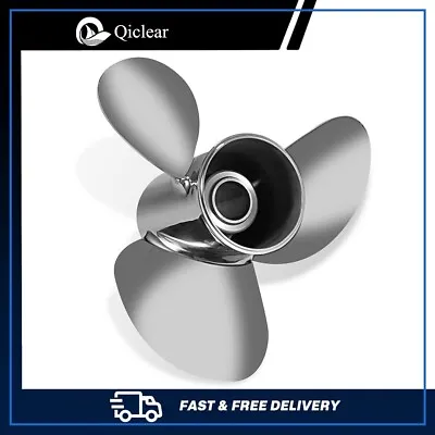 13 1/4 X 17 Mercury Stainless Steel Propeller For 40-140HP Prop | 48-77344A45 • $289