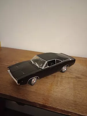 1:18 Ertl 69 Black Dodge Charger  Bullitt  VHTF READ READ LO$ LOOSE • $38