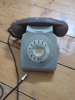 Vintage Phone GPO 746 Rotary Dial Telephone  1983 Fully Working • £28