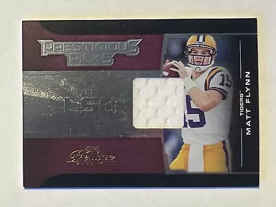 2008 Prestige Game Used Memorabilia Rookie Jersey Patch Matt Flynn Rc Relic /100 • $2.45