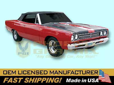 $129 • Buy 1969 Plymouth Road Runner REFLECTIVE Upper Body Sport Stripes Decals Graphic Kit