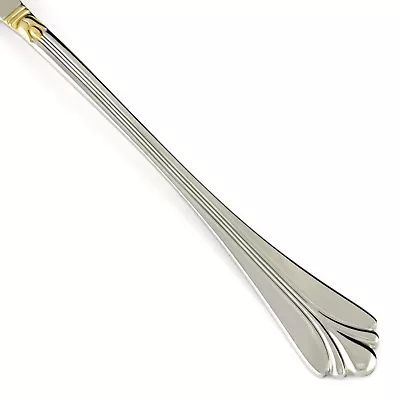 Mikasa LYONS Stainless GOLD ACCENT 18-10 Korea Glossy Silverware CHOICE Flatware • $5.90