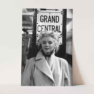 Marilyn Monroe Grand Central Station New York City Subway Wall Art Poster Print • $44