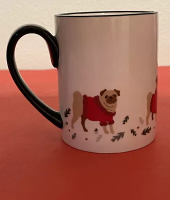 Pug Christmas Sweater Martha Stewart Collection 2015 Mug - EXCELLENT CONDITION • $11.99