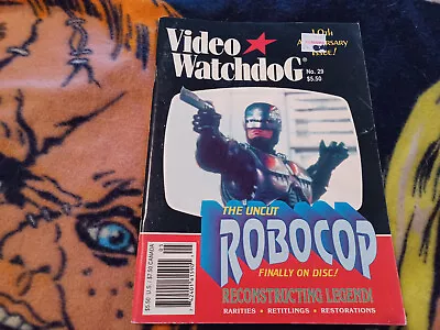 VIDEO WATCHDOG #29 - ROBOCOP 10th Anniversary Issue Legend Hard Boiled (1995) • $4.99