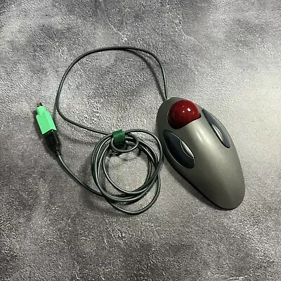 Logitech Logi T-BC21 810-000767 Marble Wired USB Trackball Mouse • $58.45