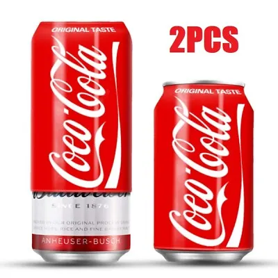 2pcs Hide A Beer Can Cover Sleeve Silicone Coke Case Stubby Cooler Sleeves AU • $14.99