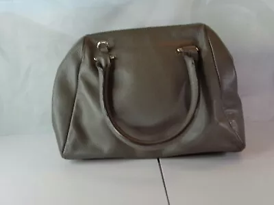 Banana Republic Brown L Domed Satchel Bag 12  X 8   New W/o Tags- • $18.99