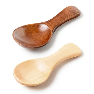 Kitchen Wooden Measure Scoop Coffee/Tea/ Milk/Wash Powder Home Measuring Spoons • £3.74