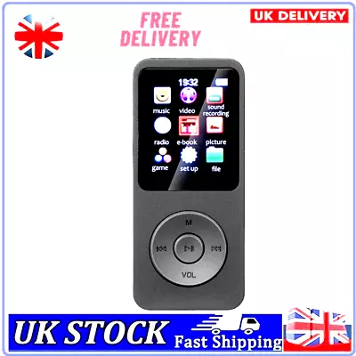 Support 128GB Bluetooth MP4/MP3 Lossless Music Player FM Radio Recorder Sport UK • £12.99