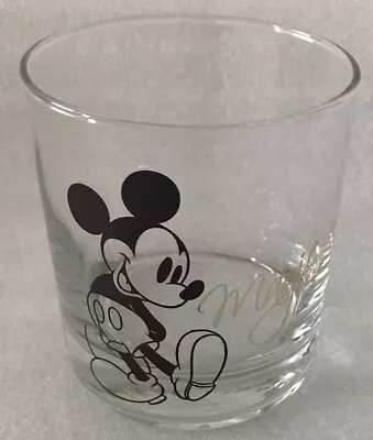 Authentic Disney Store Mickey Mouse EMPTY GLASS Candle Jar MAGIC • $15