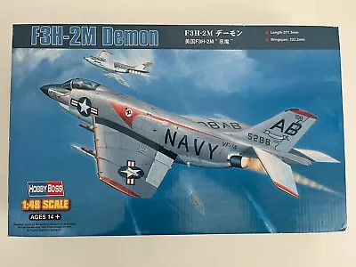 Hobby Boss 1/48 Scale F3H-2M Demon No. 80365 Brand New Factory Sealed Ages 14+ • $44.33