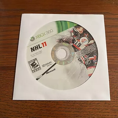 NHL 11 Hockey (Microsoft Xbox 360) Disc Only Tested Working • $3.99